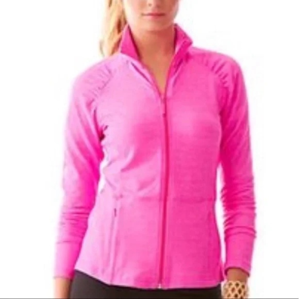 Luxletic Weekender Hot Pink Jacket